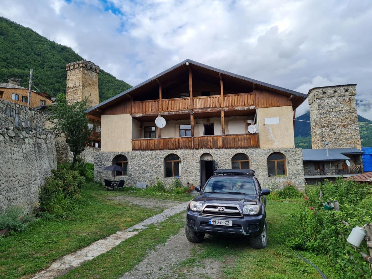 Guest House Goshtela Mestia Kültér fotó